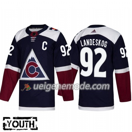 Kinder Eishockey Colorado Avalanche Trikot Gabriel Landeskog 92 Adidas Alternate 2018-19 Authentic